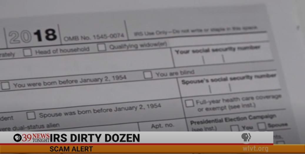 IRS Releases List of the “Dirty Dozen” Tax Scams to Avoid